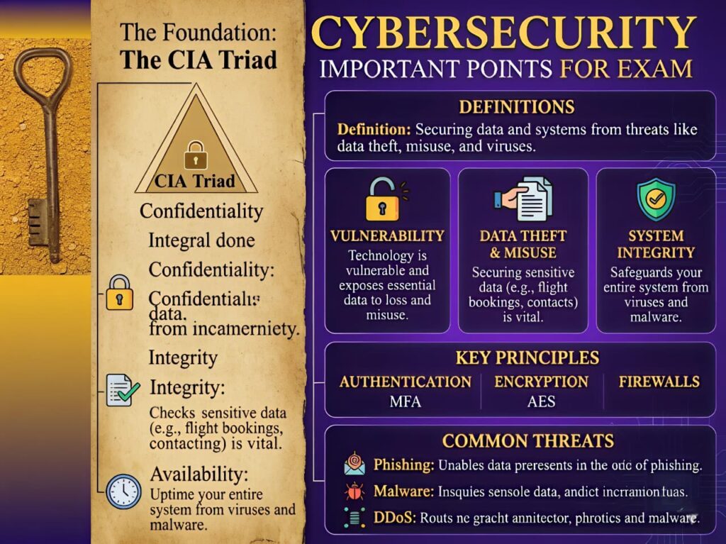 cybersecurity key points