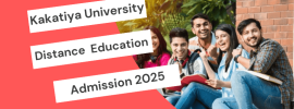 Kakatiya University Distance Education Admission